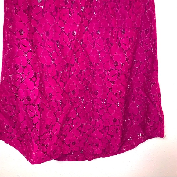 Eye Shadow Size Medium Lace Look Cotton Nylon Tank - Picture 6 of 7